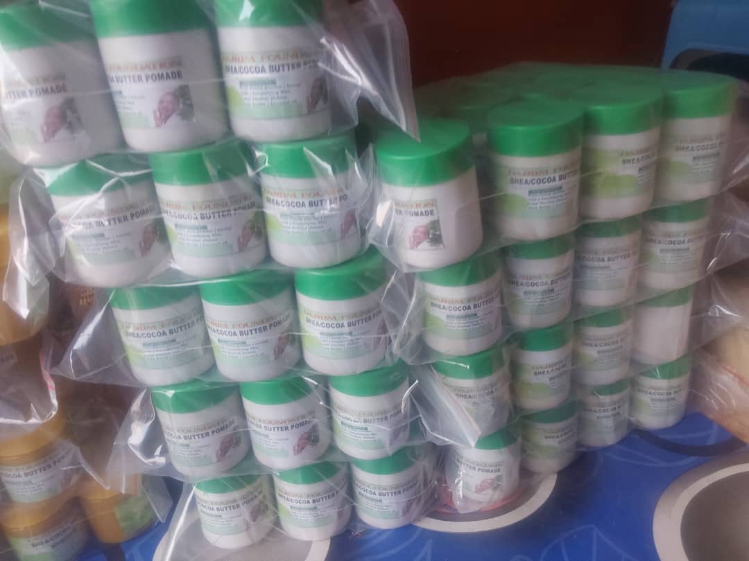 Bags of processed agricultural produce